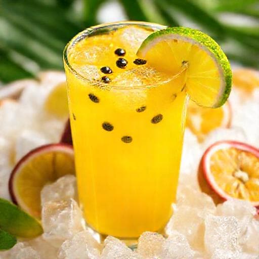 Caipirinha mit Passionsfrucht