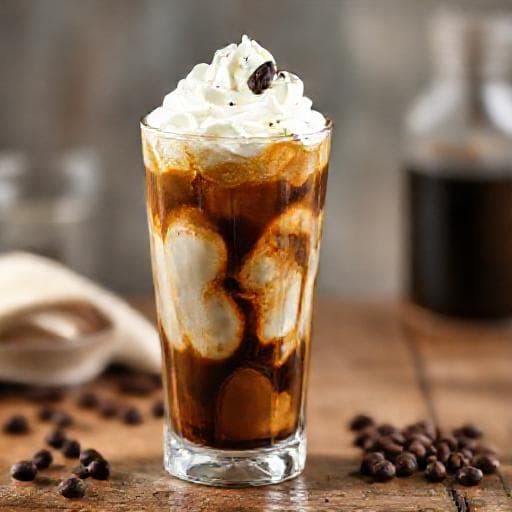 Klassischer Eiskaffee