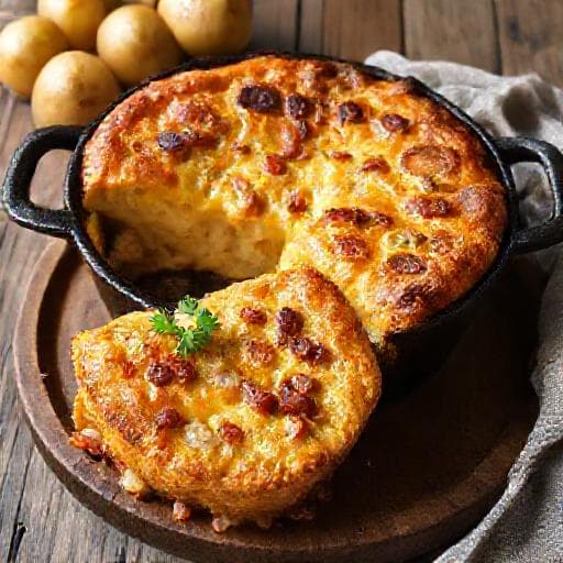 Traditioneller Rheinischer Döppekuchen