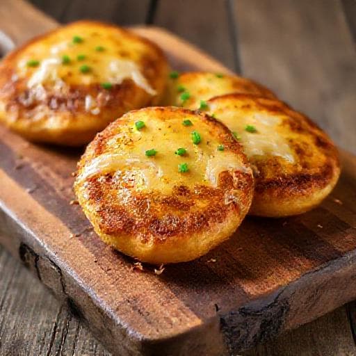 Maluns mit Käse überbacken
