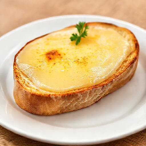 Klassische Käseschnitte