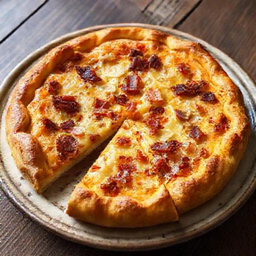 Appenzeller Käsewähe mit Speck