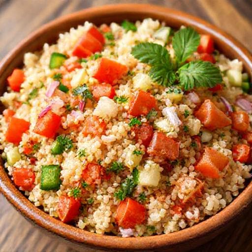 Klassischer Couscous-Salat