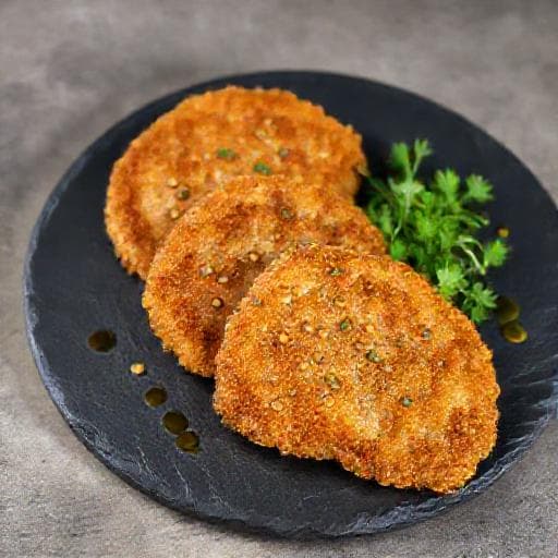 Wiener Backfleisch mit Kürbiskernpanade