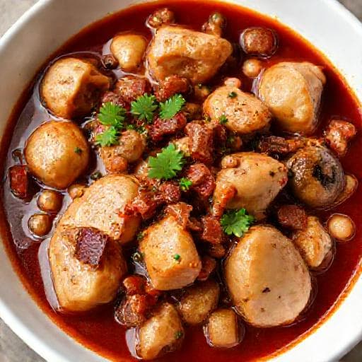 Schnelles Coq au Vin (Vereinfacht)