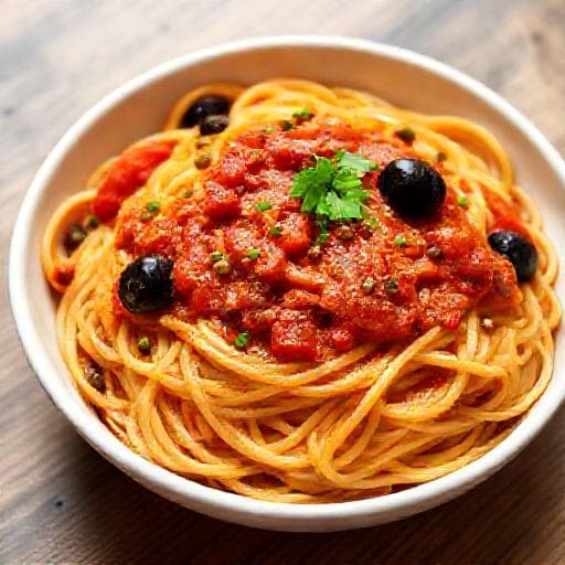 Schnelle Spaghetti Puttanesca