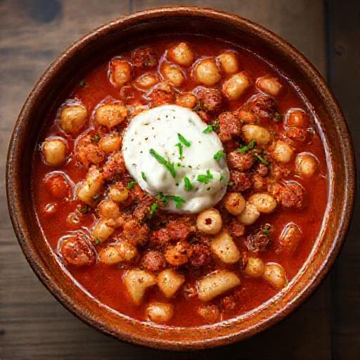 Pasta e Fagioli mit geräuchertem Paprika