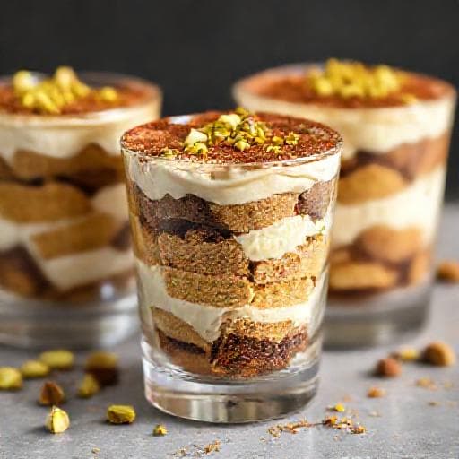 Quick Pistachio Tiramisu