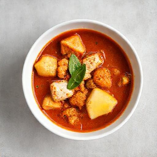 Quick Kari Nanas Ikan Masin (Speedy Pineapple Salted Fish Curry)