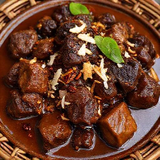 Gulai Kawah Daging Rendang Style