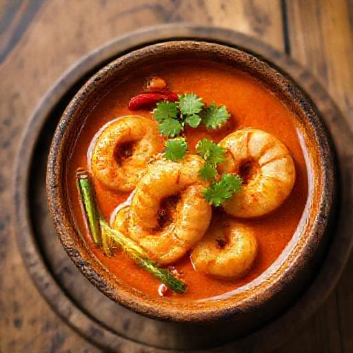 Gulai Lemak Cili Api Udang (Classic Prawn Curry)