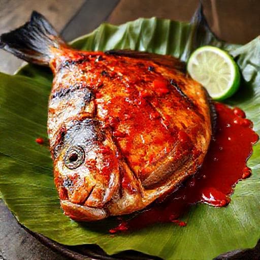 Ikan Bakar Sambal (Classic Grilled Fish with Chili Paste)