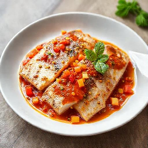 Ikan Siakap Tiga Rasa Ekspres (Quick Three-Flavored Seabass)