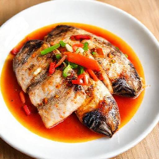 Ikan Tenggiri Masak Asam Cepat (Quick Tamarind Fish)