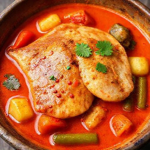 Ikan Pari Asam Pedas (Spicy Tamarind Stingray)