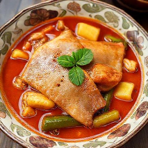 Ikan Pari Asam Pedas Nyonya Style