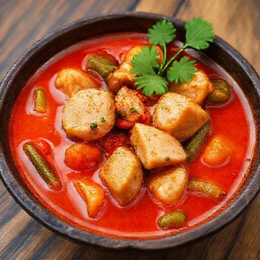 Asam Pedas Ikan Tenggiri (Spicy Sour Mackerel)