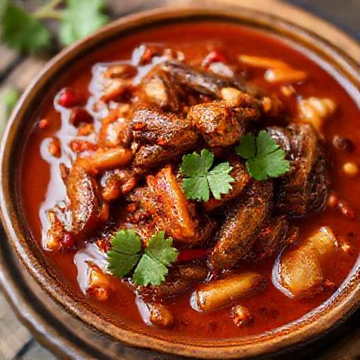 Sambal Tempoyak Ikan Bilis (with Anchovies)
