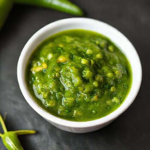 Sambal Hijau Cepat (Quick Green Chili Paste)