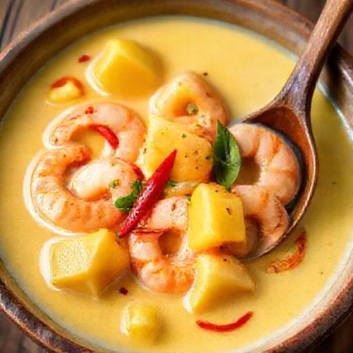 Udang Masak Lemak Nenas (Classic)