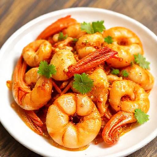 Classic Udang Goreng Butter (Butter Fried Prawns)