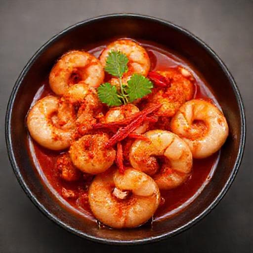 Quick Udang Sambal (Simplified)
