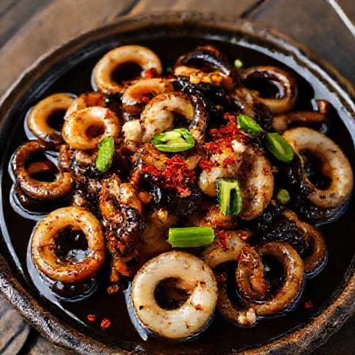 Sotong Masak Hitam Ekspres (Quick Version)