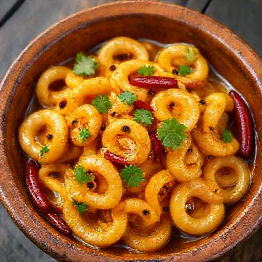 Sotong Masak Kunyit Pedas (Spicy Turmeric Squid)