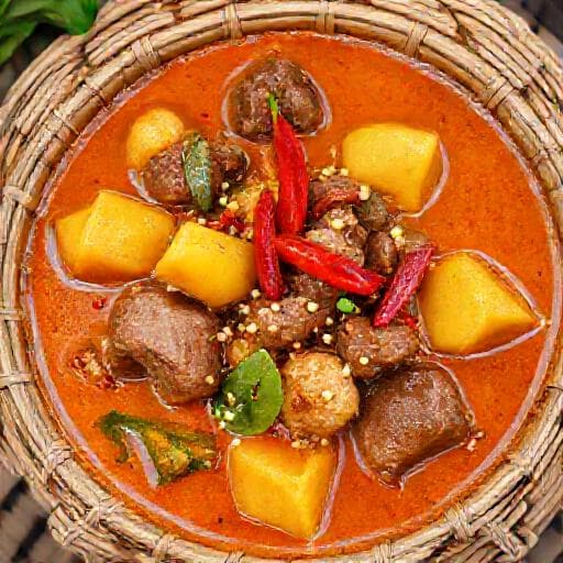 Daging Masak Lemak Cili Api Nangka Muda (Young Jackfruit Beef Curry)