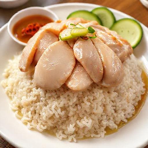 Classic Hainanese Chicken Rice