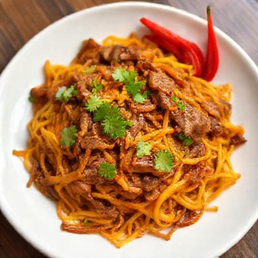 Daging Goreng Kunyit Tradisional