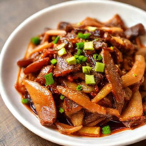 Quick Daging Masak Halia