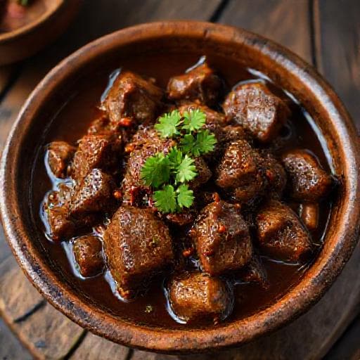 Daging Kerutup Kilat (Quick Beef Rendang)