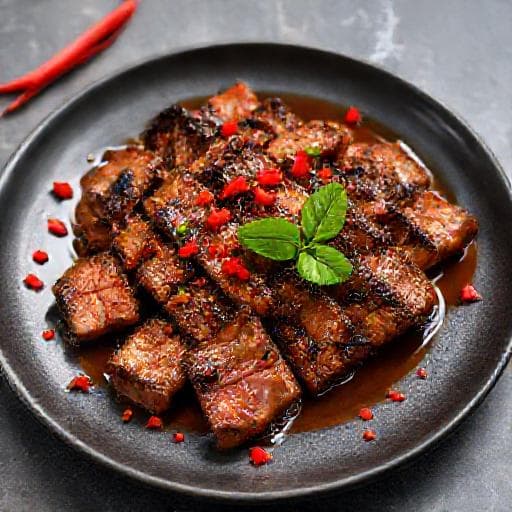 Quick Daging Bakar Air Asam