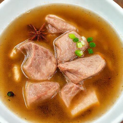 Quick Sup Perut (Simplified Beef Stomach Soup)