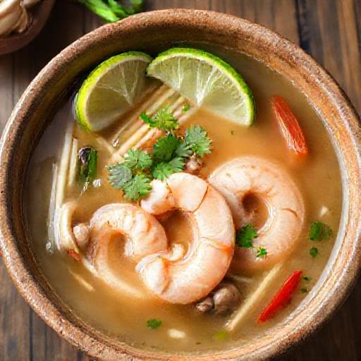 Tom Yam Putih (Clear Tom Yum Soup)