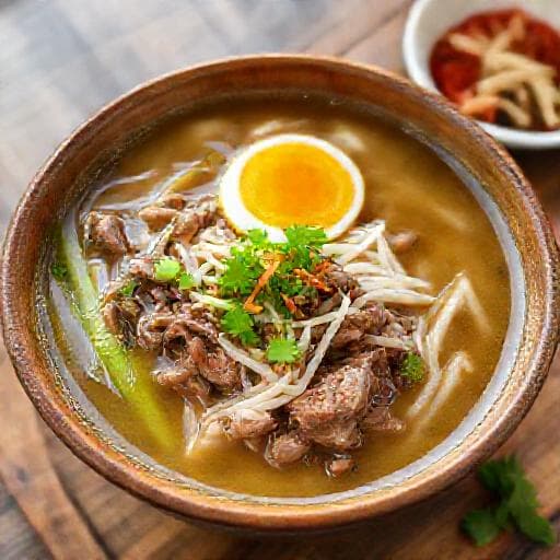 Soto Daging Bening (Clear Beef Soto)