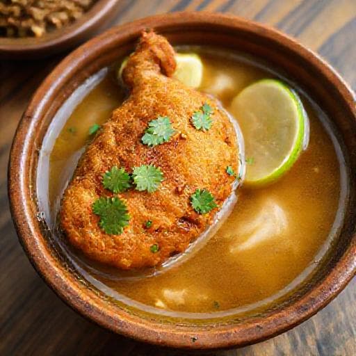 Soto Johor Ayam Penyet Style