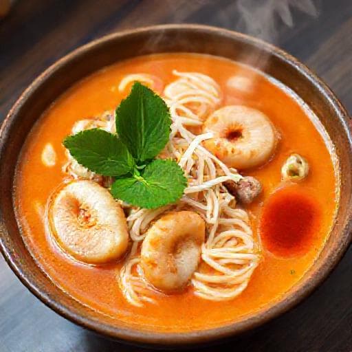 Classic Singaporean Laksa Lemak
