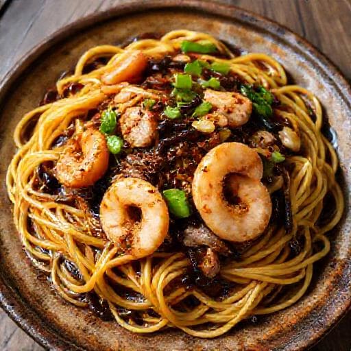 Hokkien Mee with Fermented Black Beans