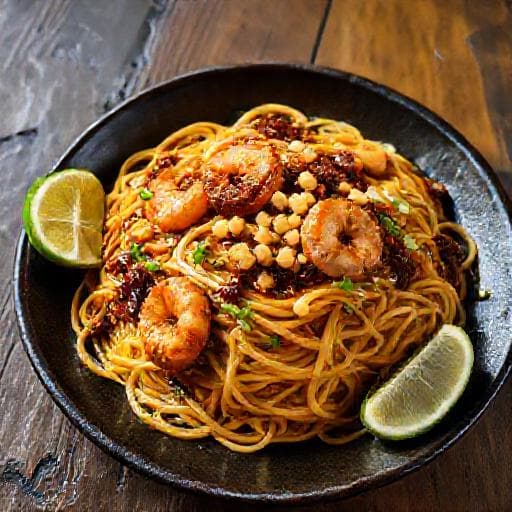 Dry Penang Hokkien Mee (Mee Goreng Style)