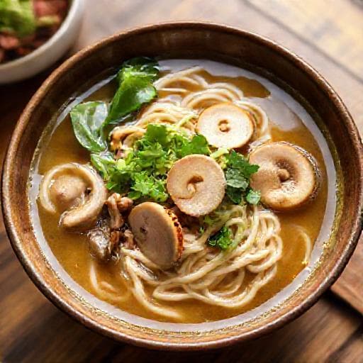 Classic Pan Mee Soup