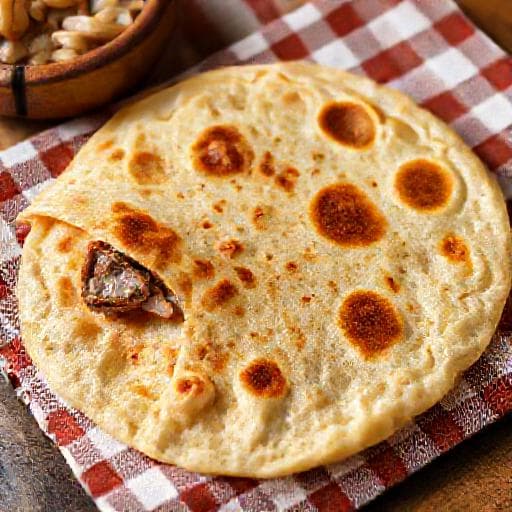 Roti Canai with Sardine Filling