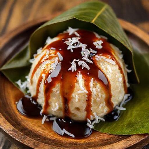 Linopot Sabah with Coconut and Palm Sugar