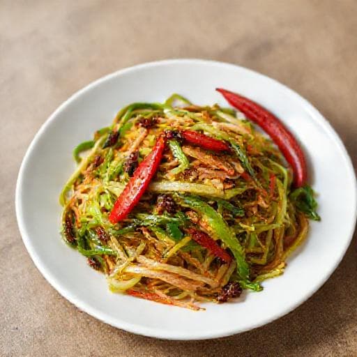 Tuhau Goreng (Classic Fried Tuhau)