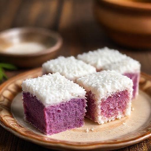 Kuih Talam Keladi (Yam Kuih Talam)