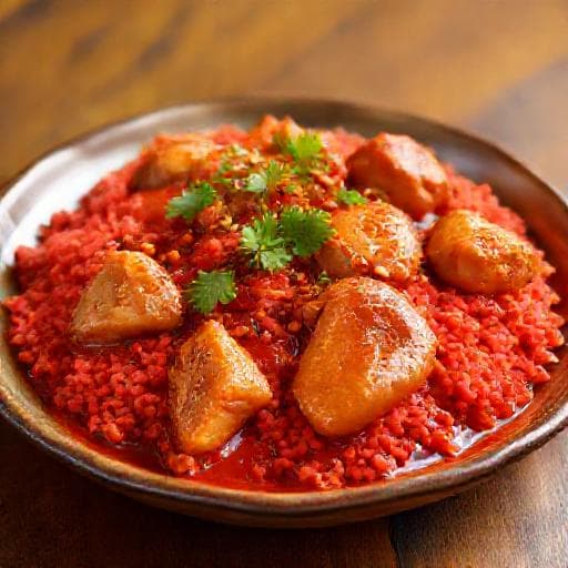 Classic Nasi Tomato Ayam Masak Merah