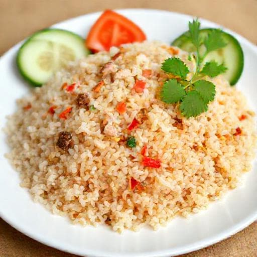 Nasi Goreng Ikan Masin (Salted Fish Fried Rice) - Traditional