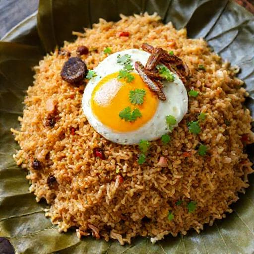 Nasi Goreng Ayam Kampung (Village-Style Chicken Fried Rice)