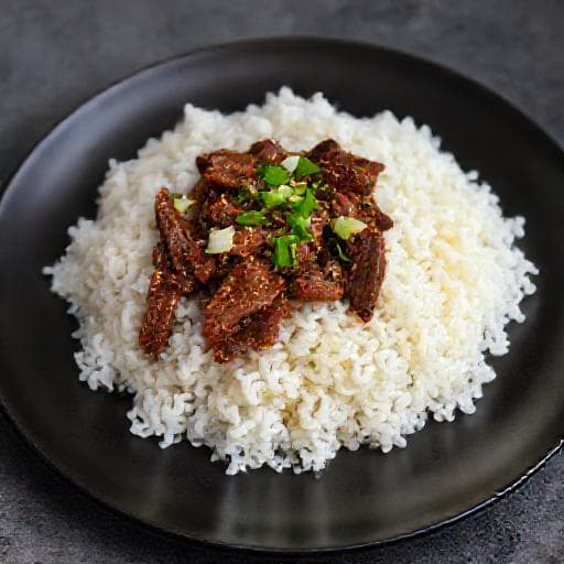 Nasi Daging Utara Ekspres (Quick Northern Beef Rice)